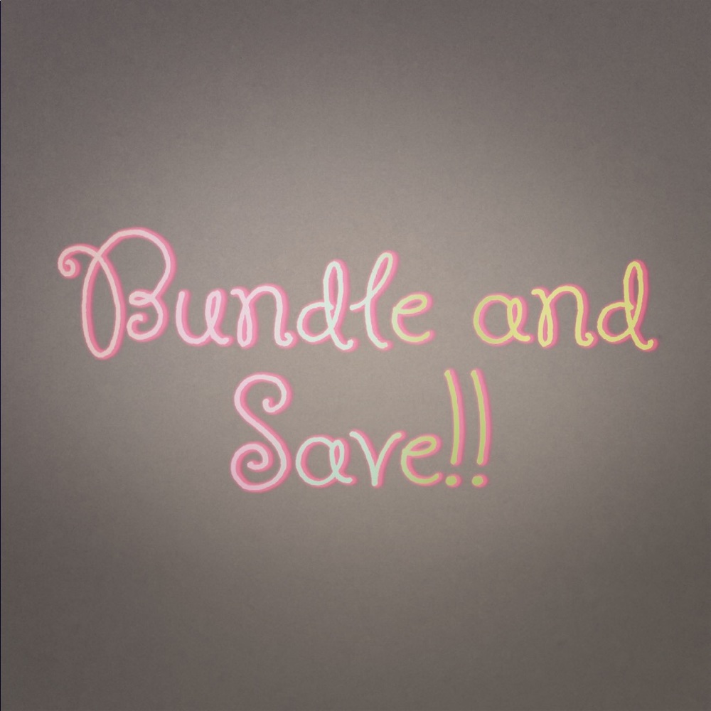 BUNDLE AND SAVE: 20% off if 2 or more!!
